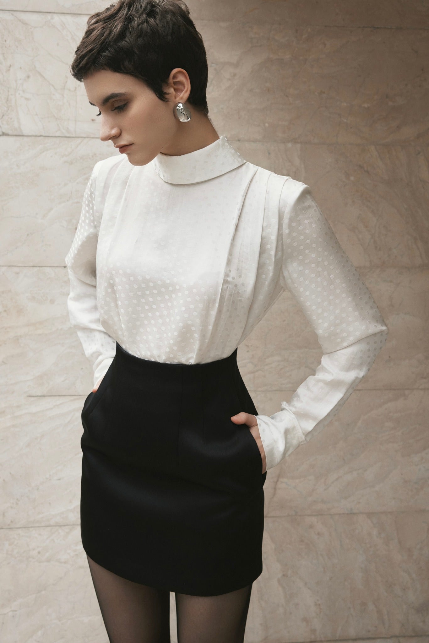Calista Silk Skirt